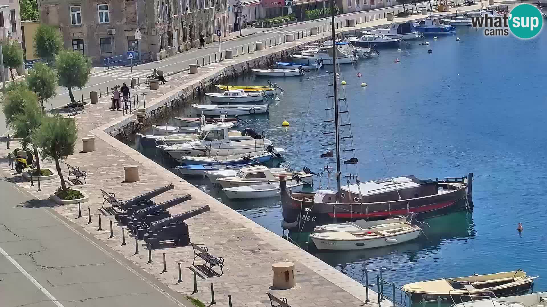 Webcam Segna – Panorama dell’lungomare di Senj