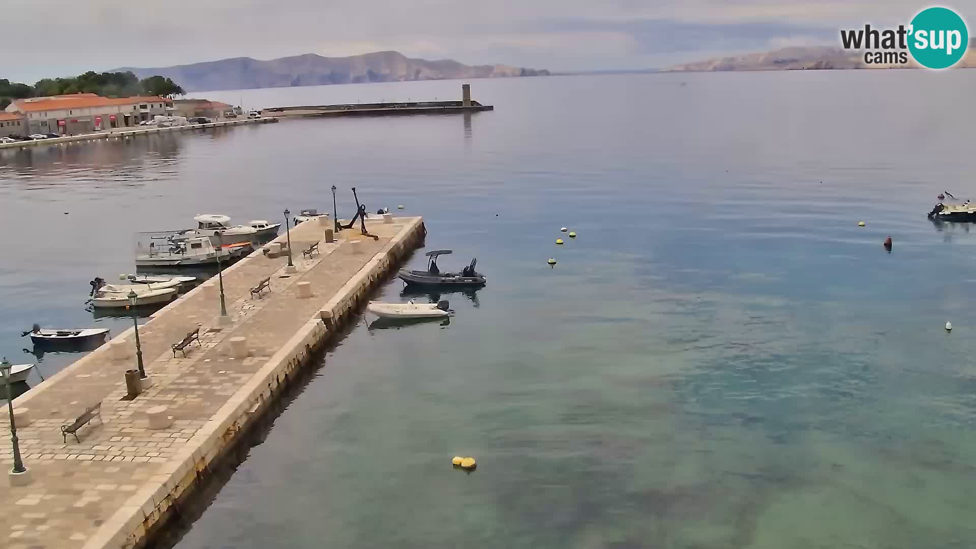 Senj Webcam – Panoramic view of Senj riva