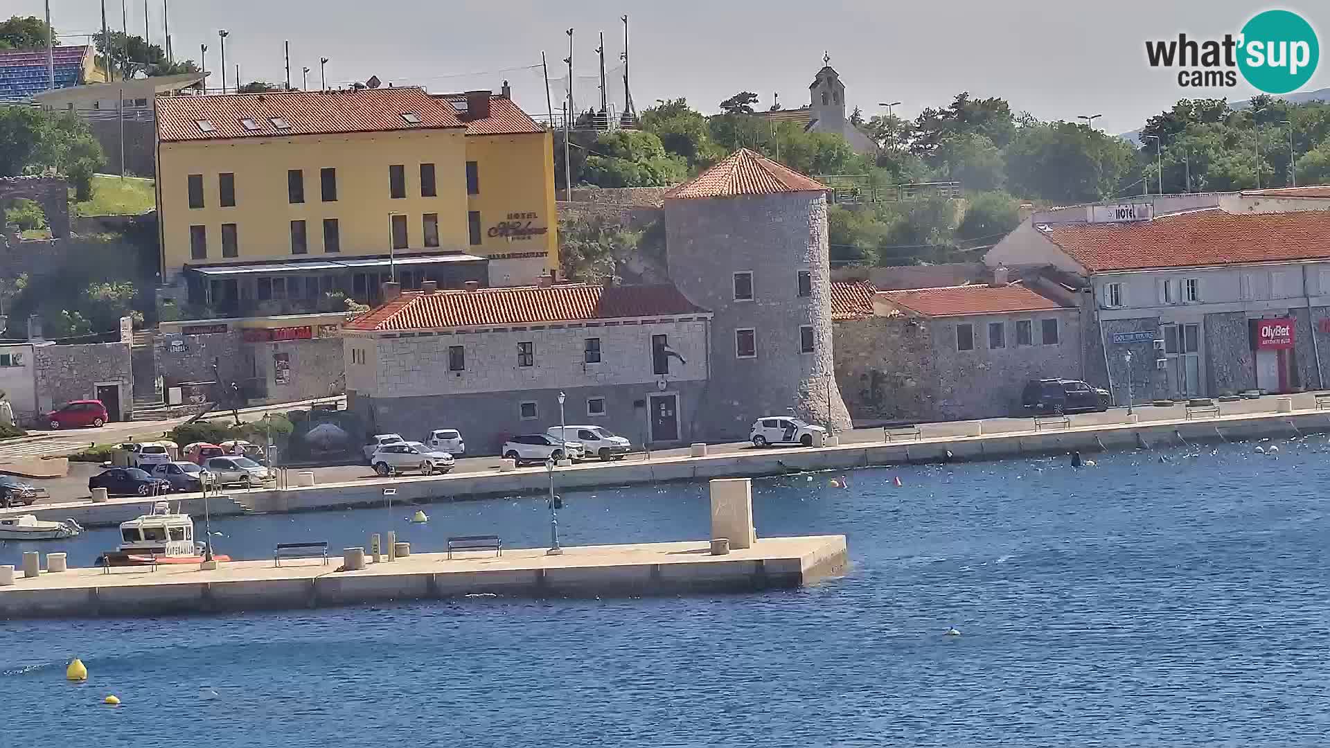 Senj Webcam – Panoramic view of Senj riva