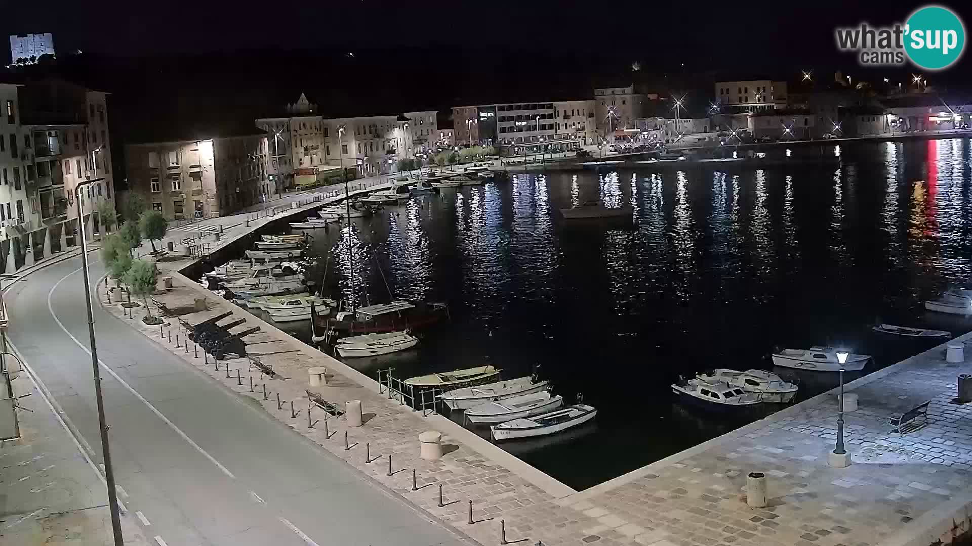 Senj Spletna kamera – pogled na obalo Senja