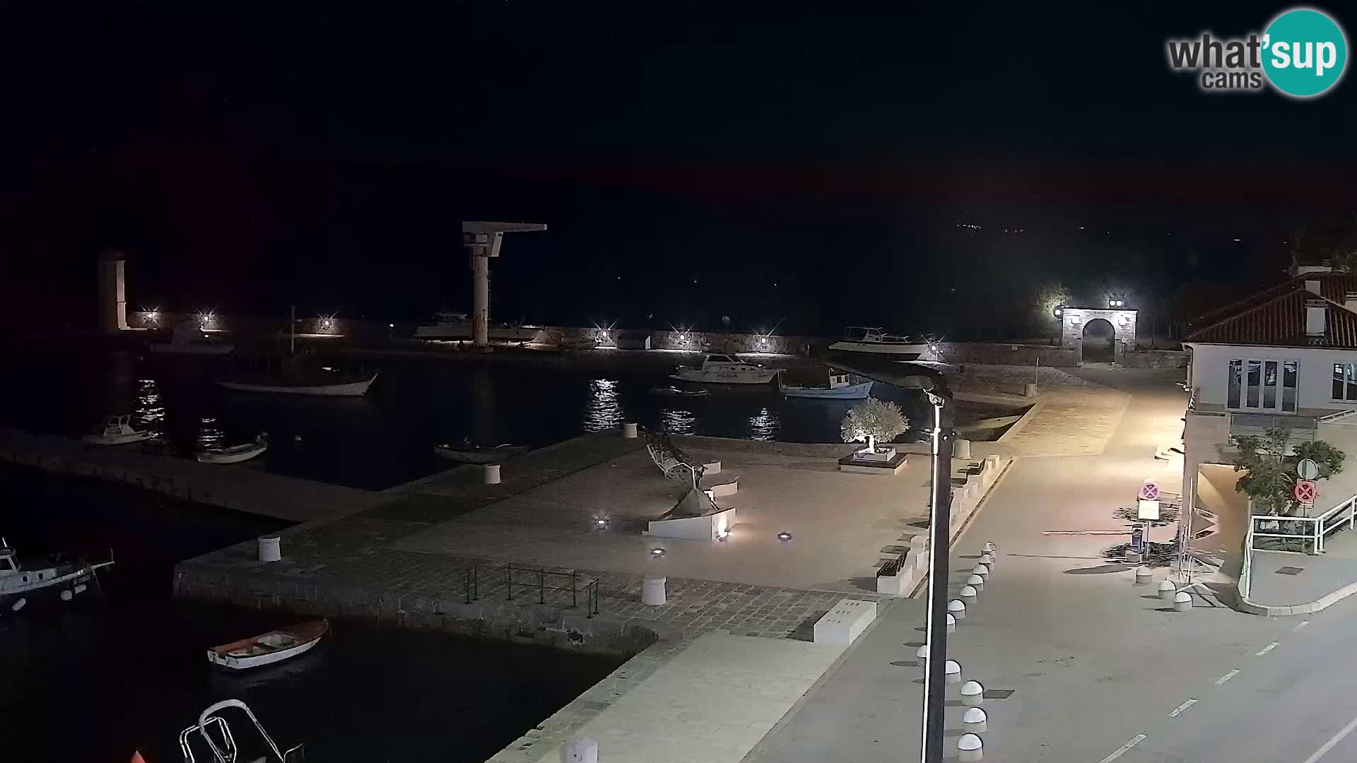 Senj Webcam – Panoramic view of Senj riva