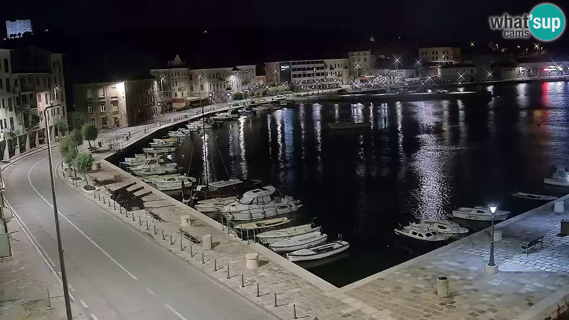 Webcam Segna – Panorama dell’lungomare di Senj