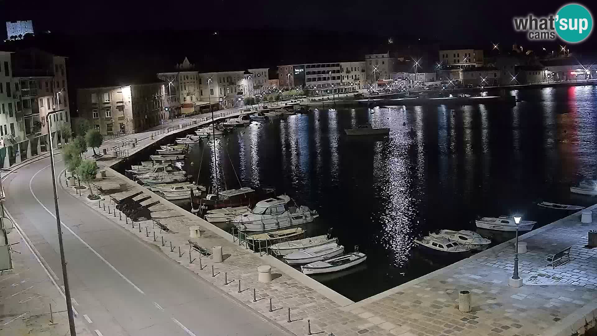 Senj camera en vivo – Vista panorámica de Senj riva