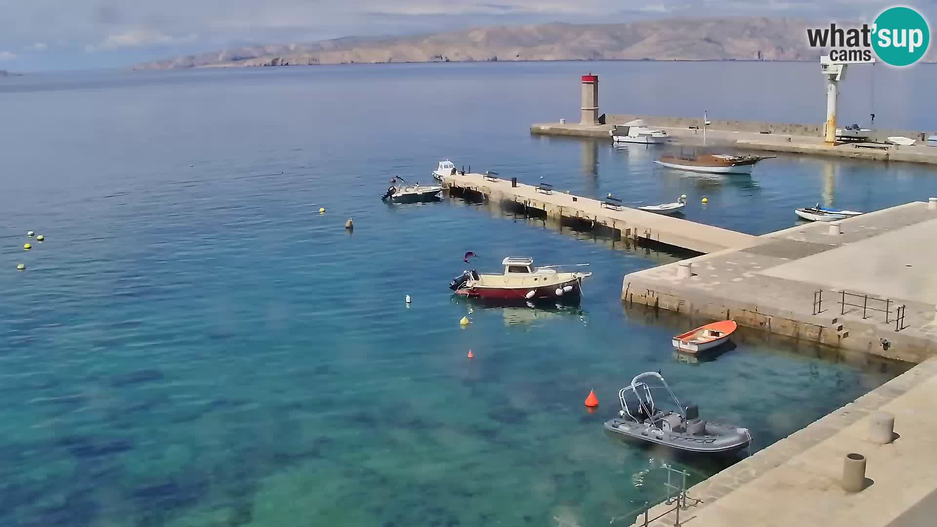 Senj Spletna kamera – pogled na obalo Senja