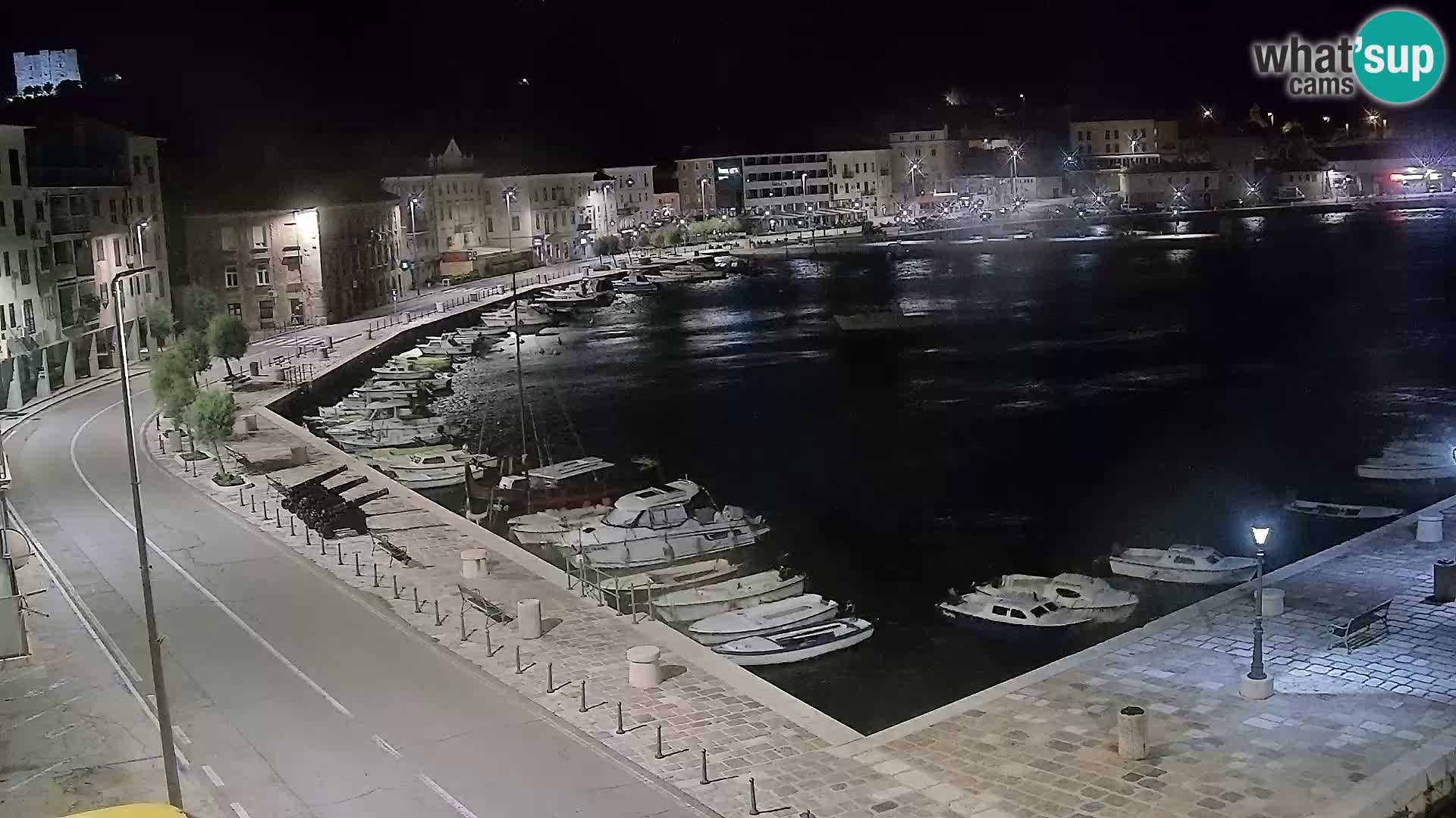 Kamera u živo Senj – Panoramski pogled na senjsku rivu