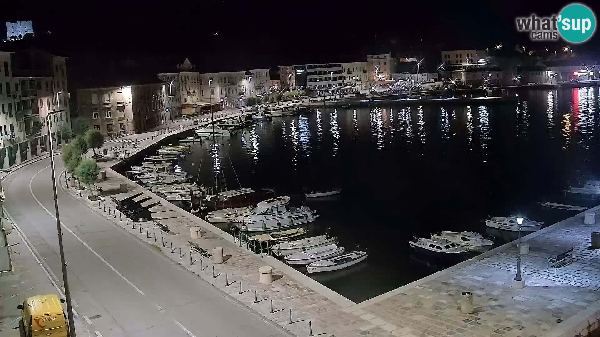 Senj Webcam – Panoramic view of Senj riva