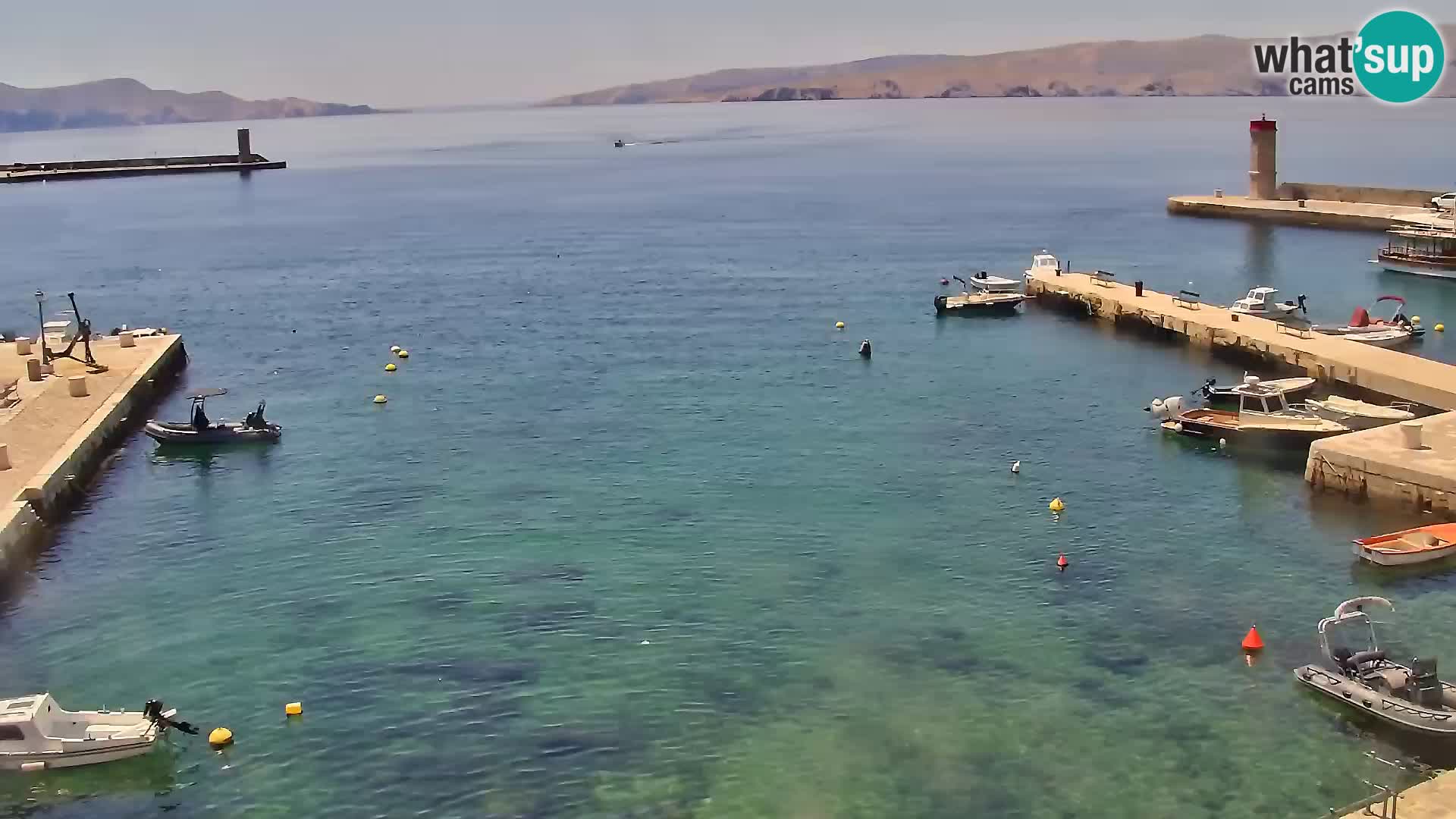 Senj Spletna kamera – pogled na obalo Senja