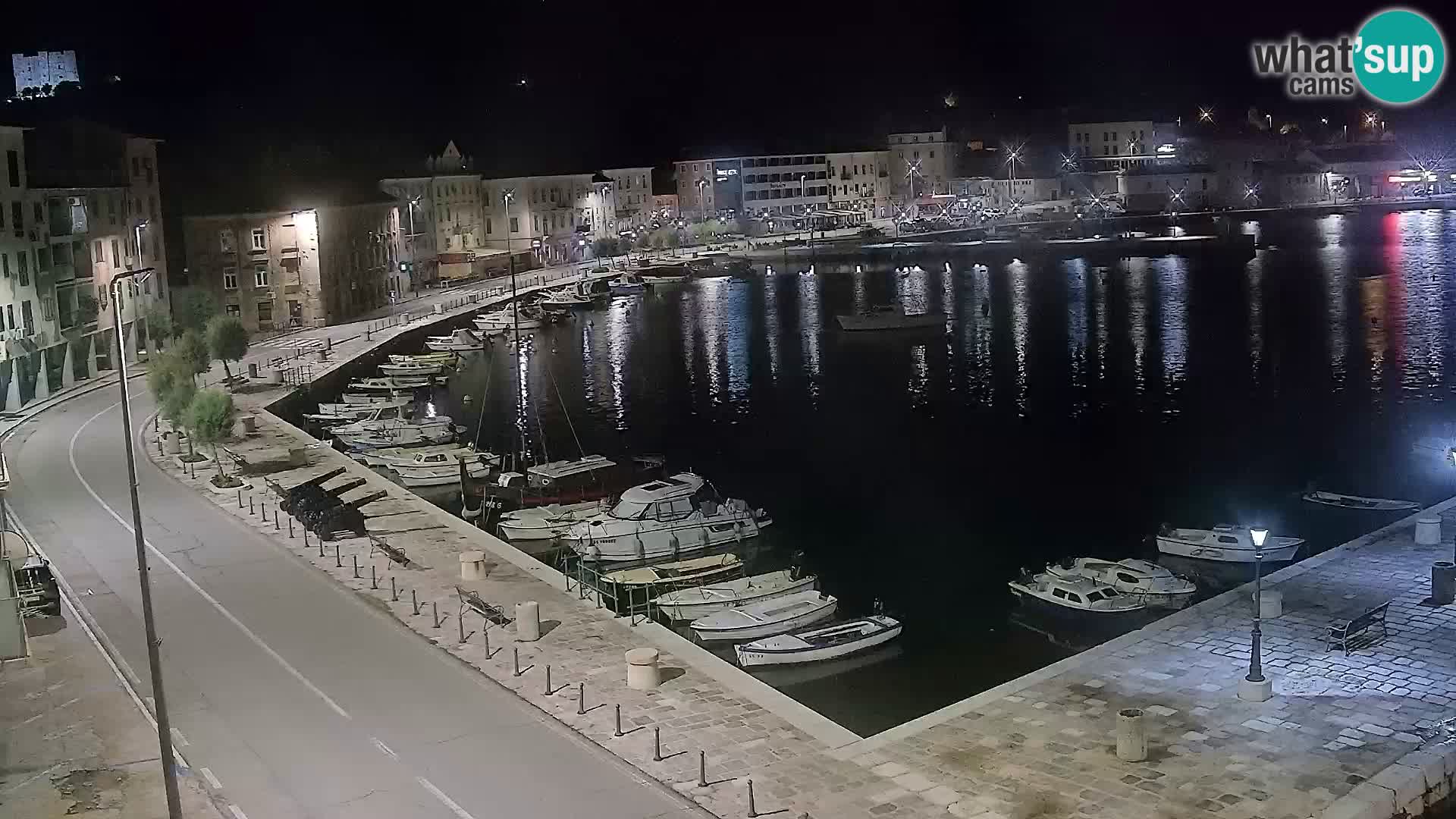 Senj Spletna kamera – pogled na obalo Senja