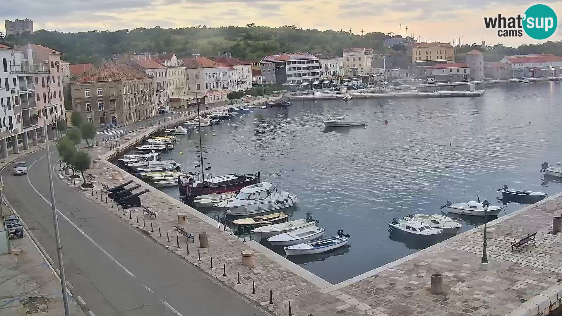 Webcam Segna – Panorama dell’lungomare di Senj
