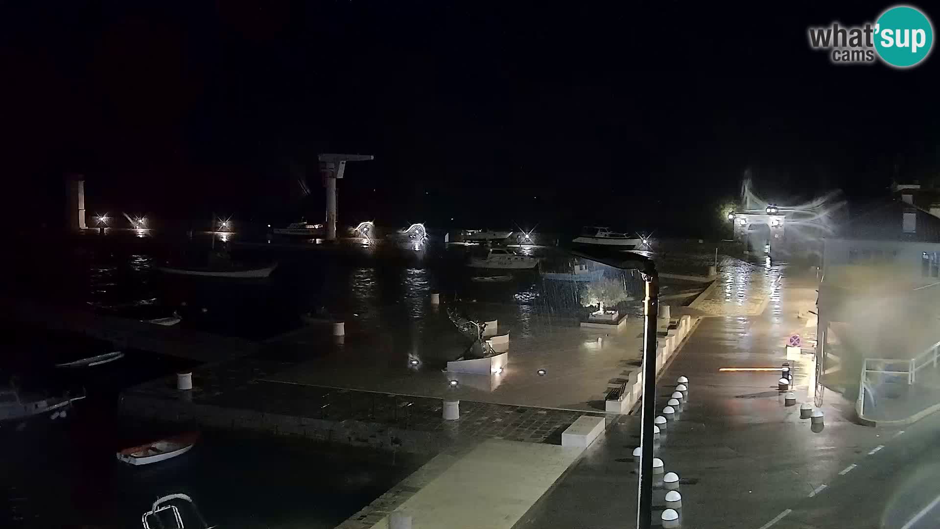 Senj Webcam – Panoramic view of Senj riva