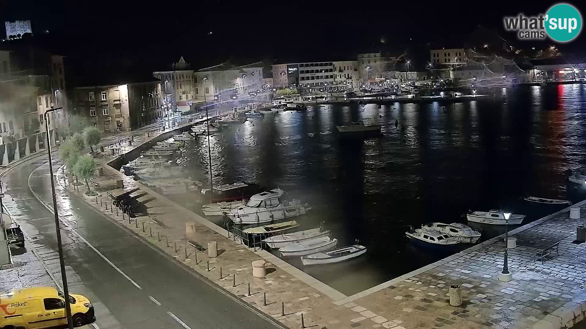 Senj Spletna kamera – pogled na obalo Senja