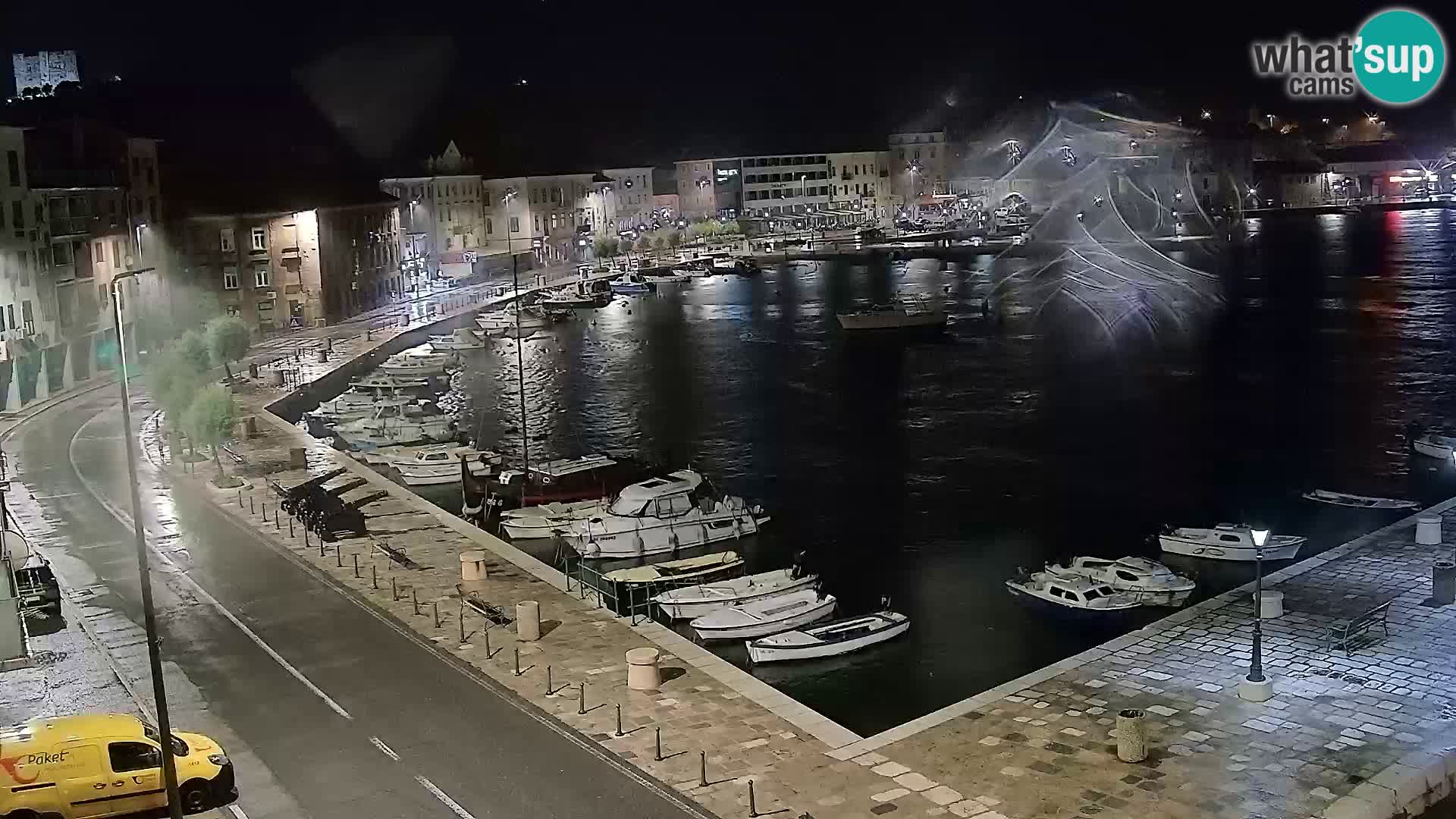 Senj Spletna kamera – pogled na obalo Senja