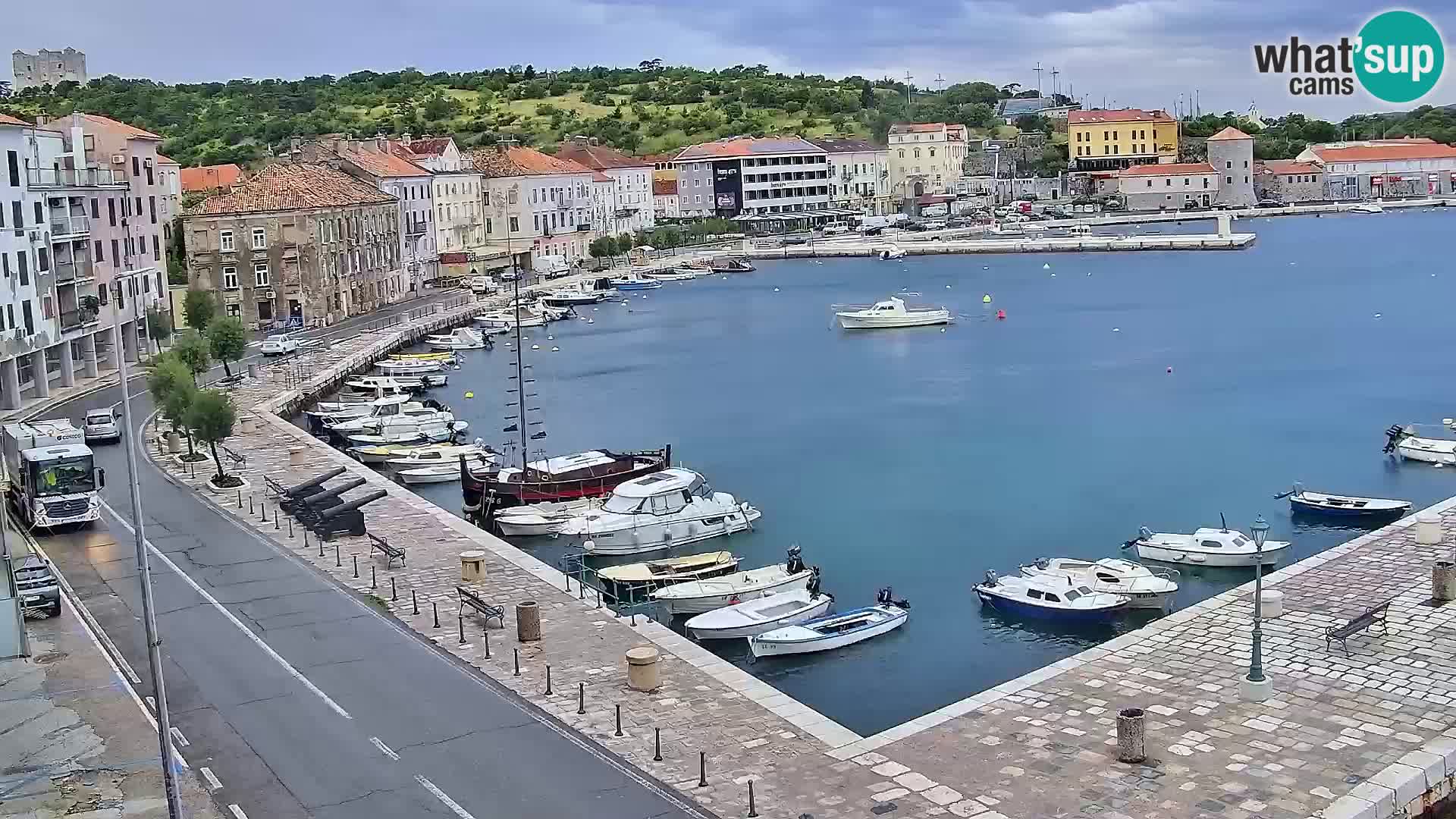 Webcam Segna – Panorama dell’lungomare di Senj