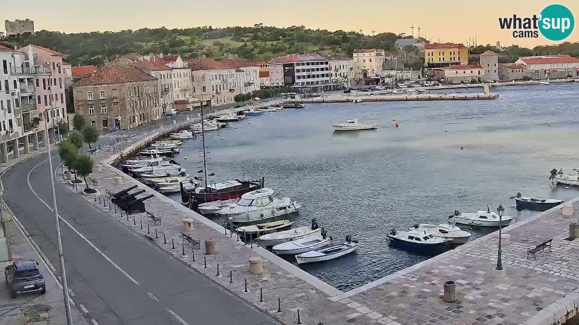 Senj Webcam – Panoramic view of Senj riva