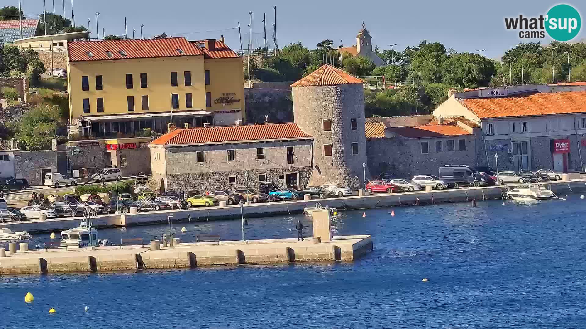 Senj Webcam – Panoramic view of Senj riva