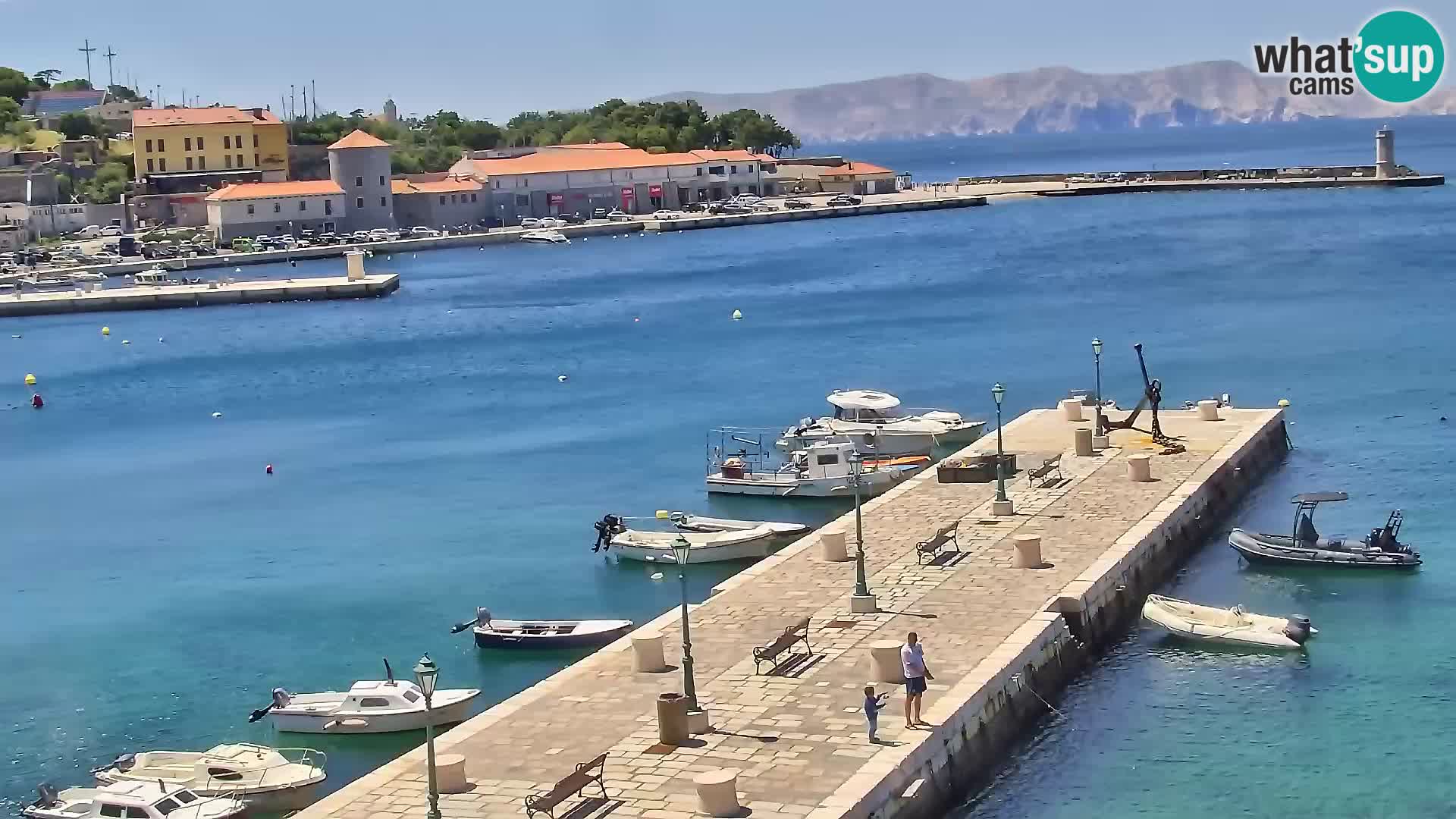 Senj Webcam – Panoramic view of Senj riva