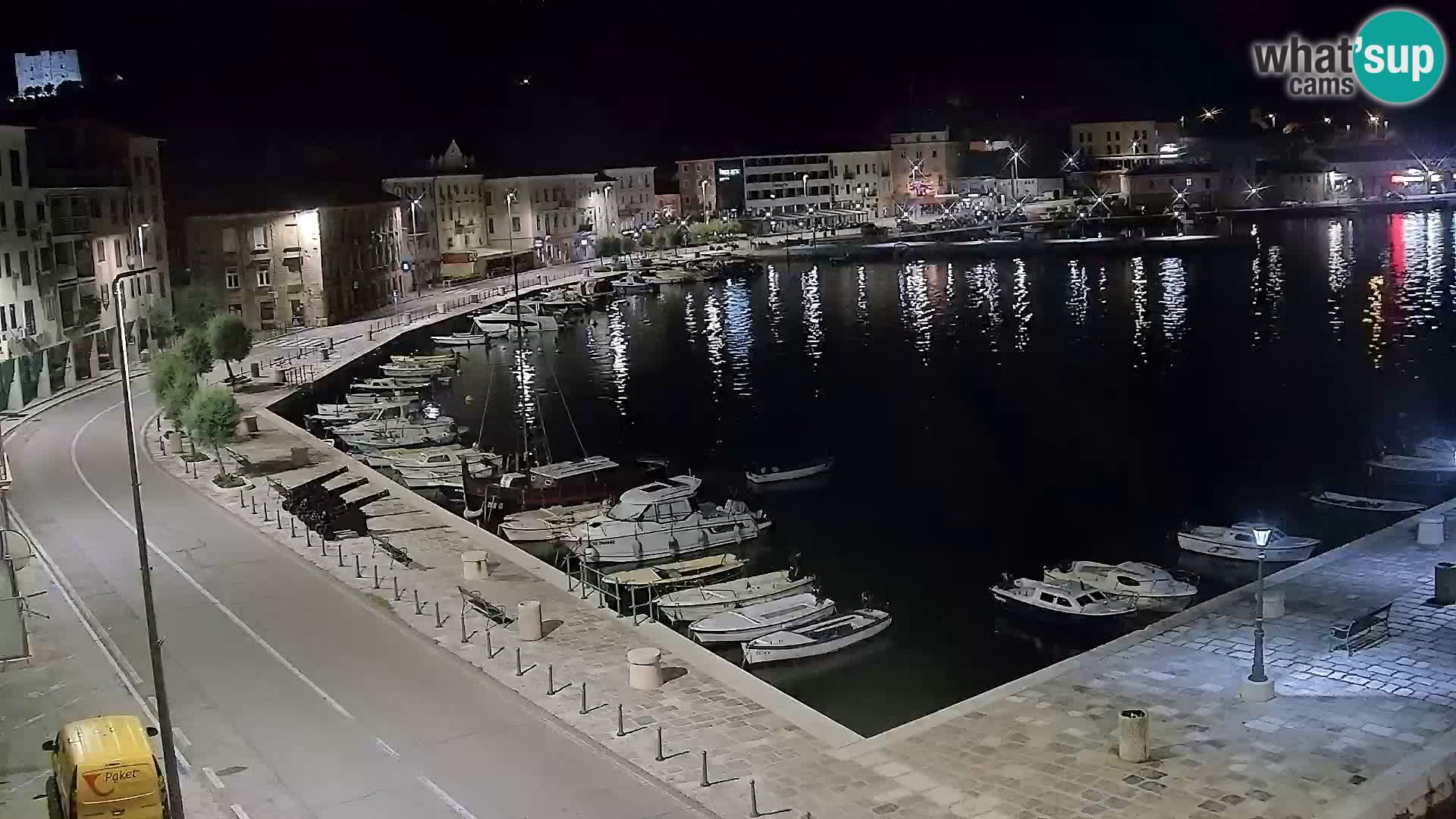 Senj camera en vivo – Vista panorámica de Senj riva