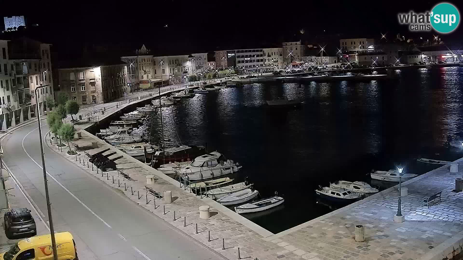 Senj Webcam – Panoramic view of Senj riva