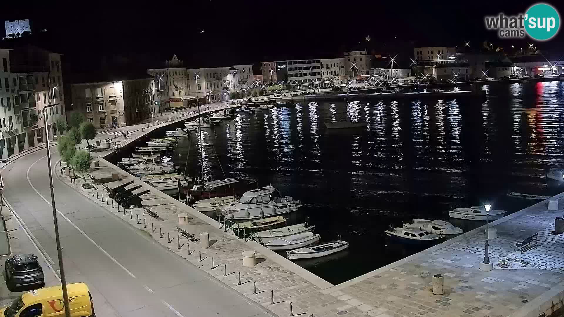 Senj camera en vivo – Vista panorámica de Senj riva