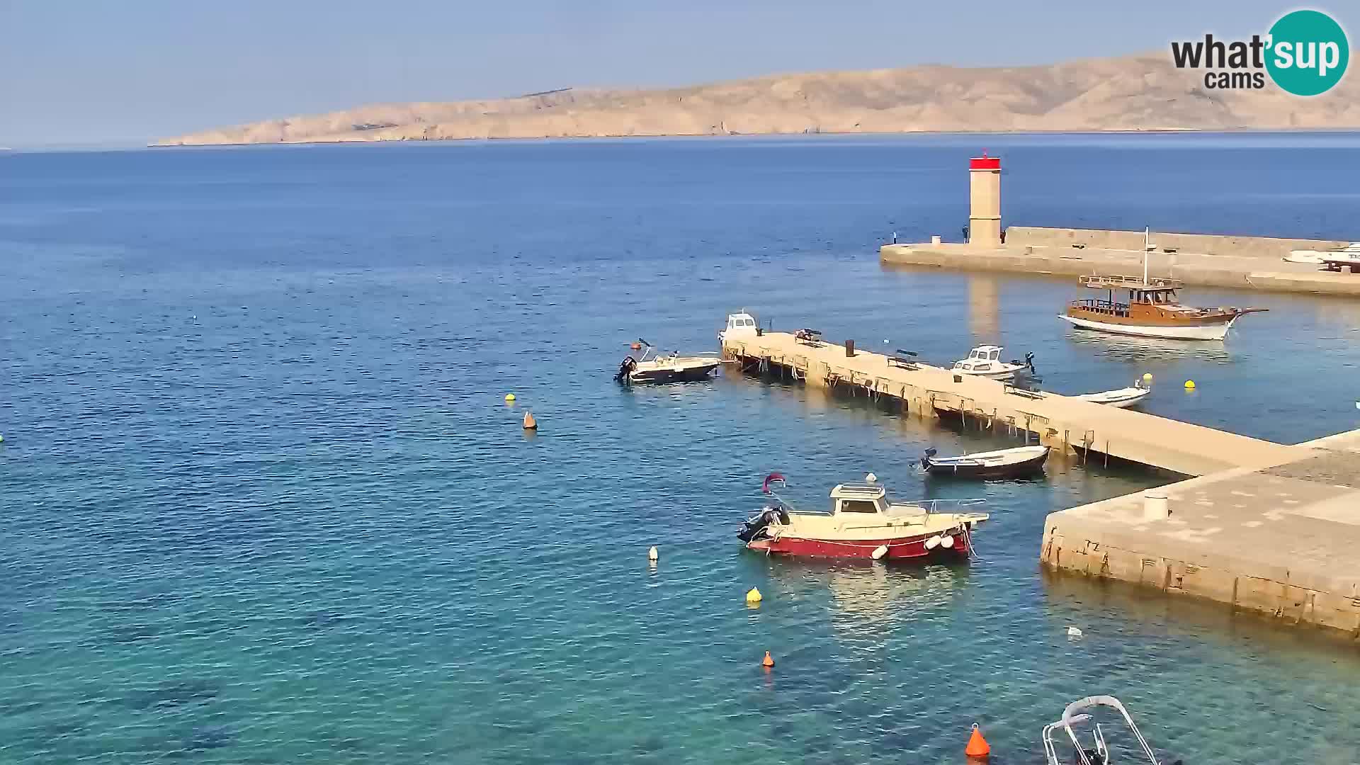 Senj camera en vivo – Vista panorámica de Senj riva