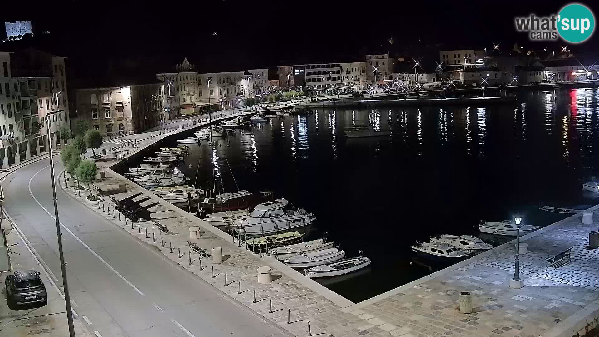 Senj camera en vivo – Vista panorámica de Senj riva