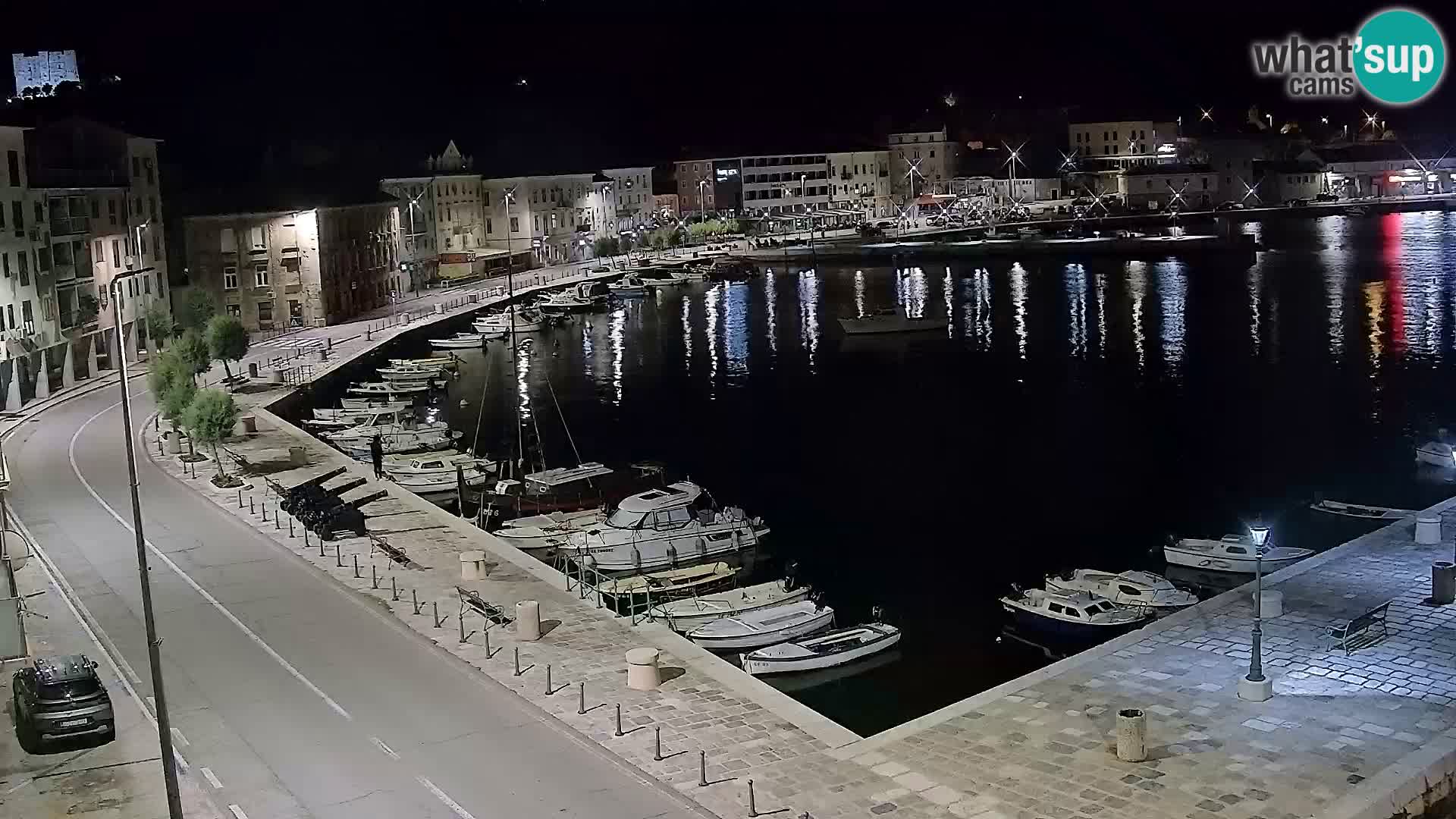 Kamera u živo Senj – Panoramski pogled na senjsku rivu