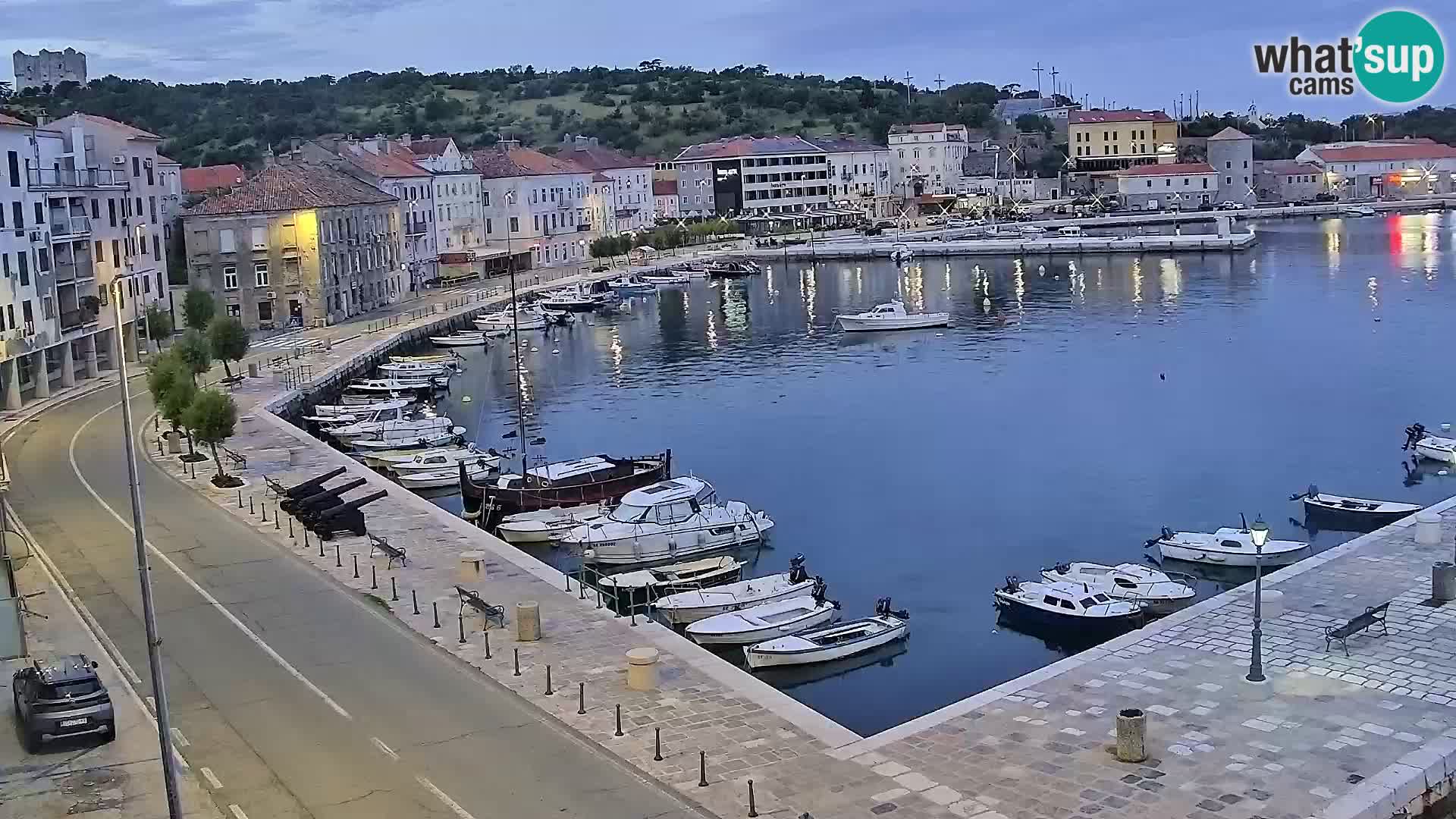 Webcam Segna – Panorama dell’lungomare di Senj
