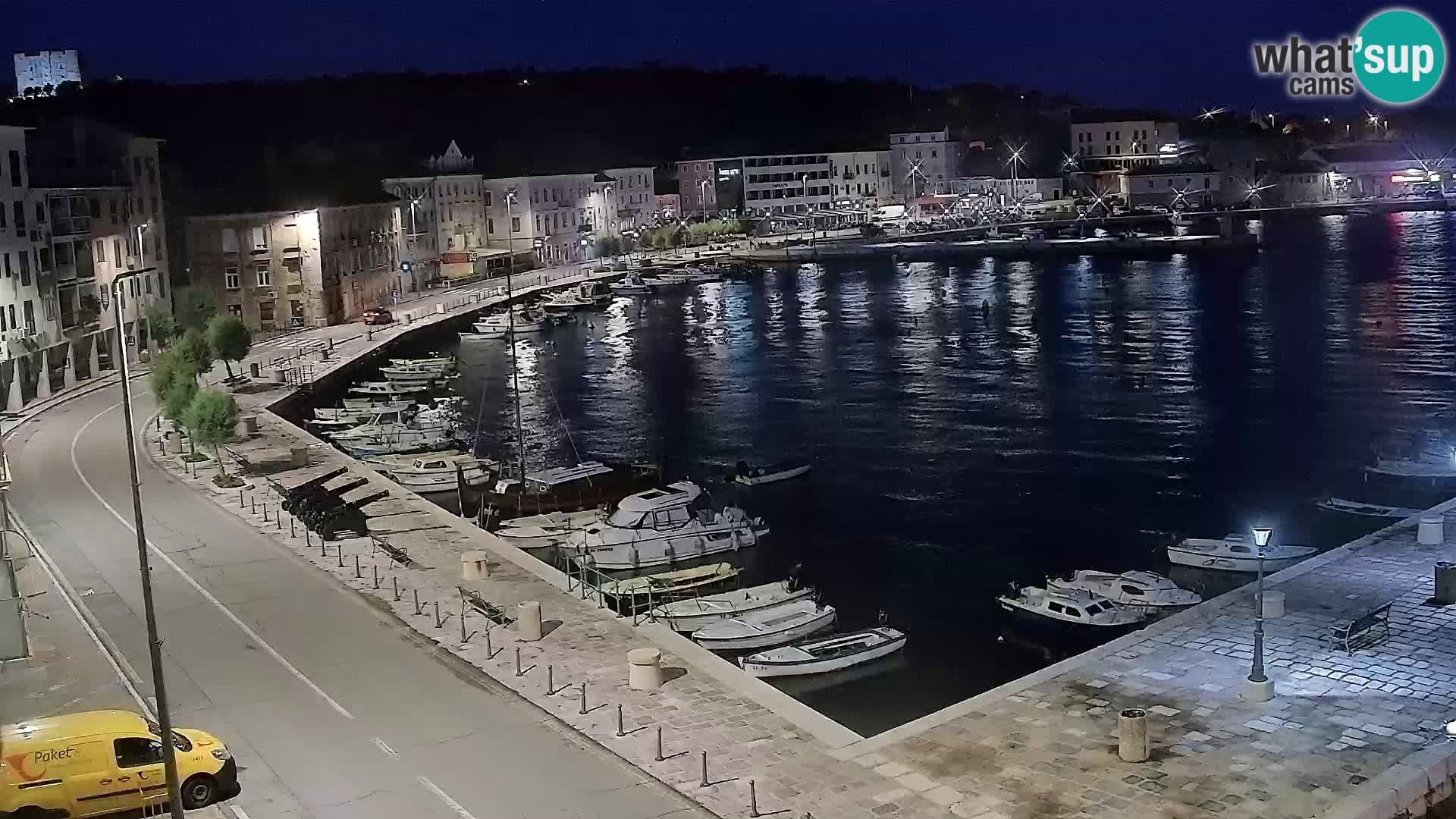 Webcam Segna – Panorama dell’lungomare di Senj