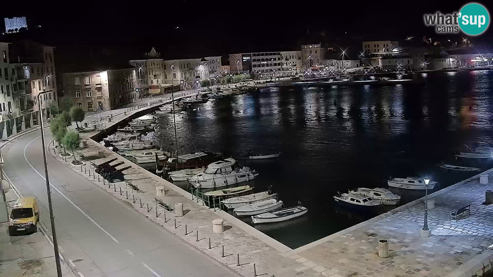 Senj camera en vivo – Vista panorámica de Senj riva