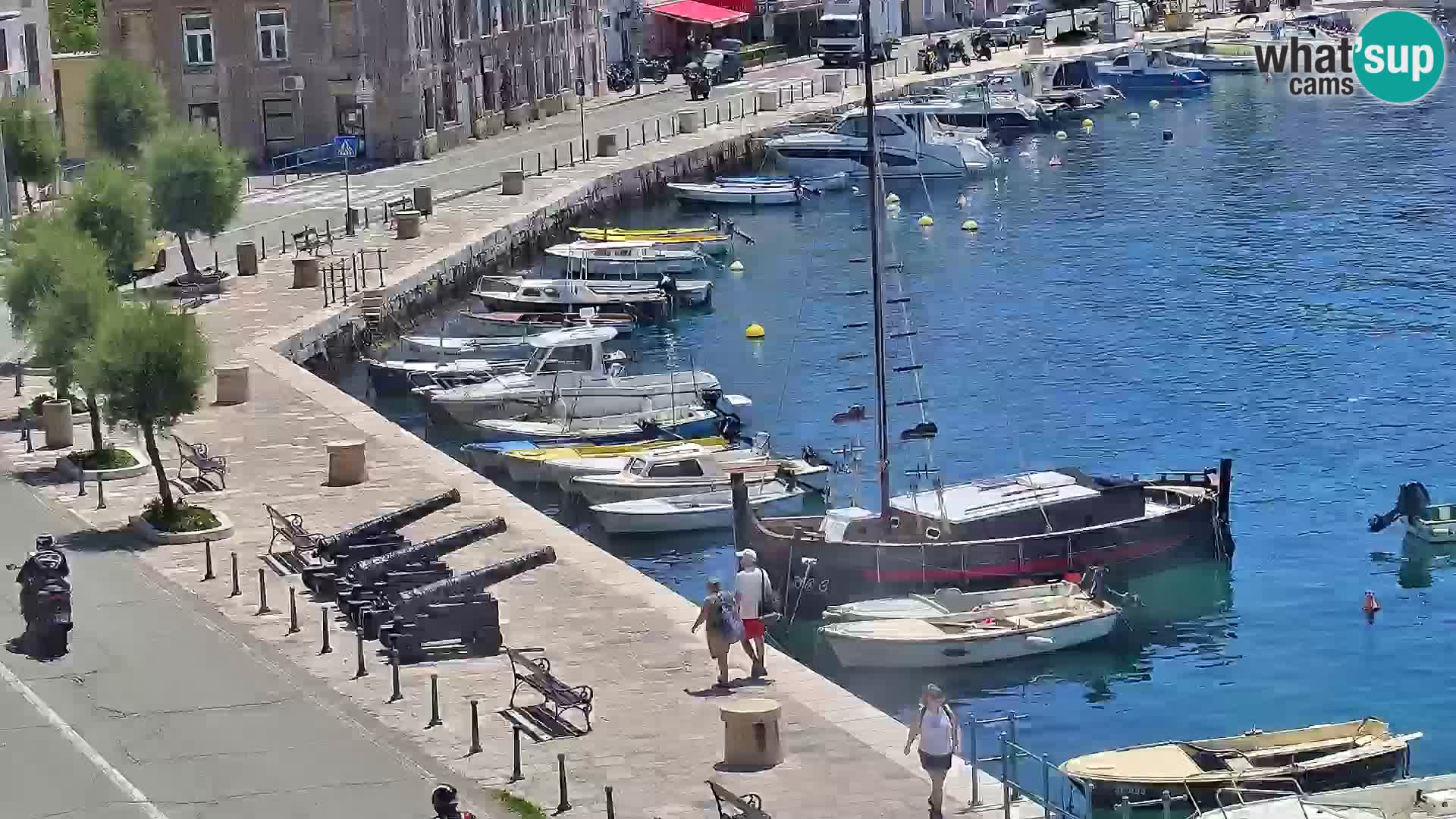 Webcam Segna – Panorama dell’lungomare di Senj