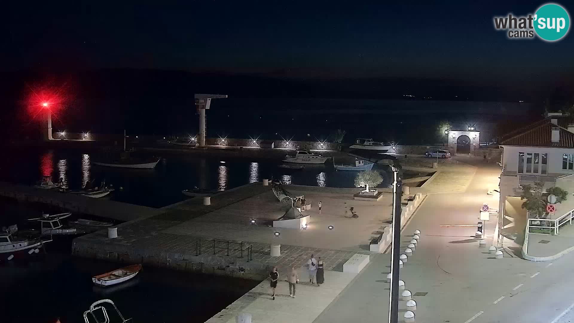Webcam Segna – Panorama dell’lungomare di Senj