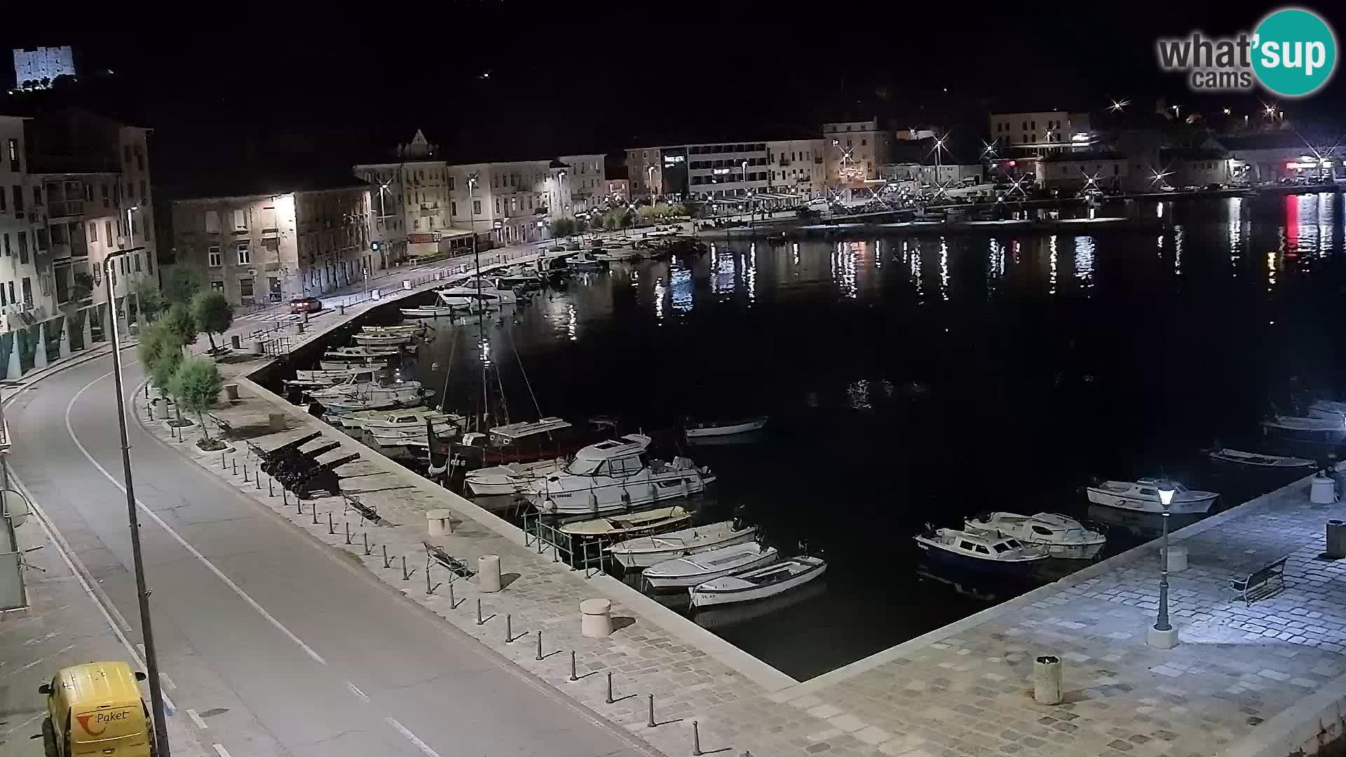Senj Webcam – Panoramic view of Senj riva