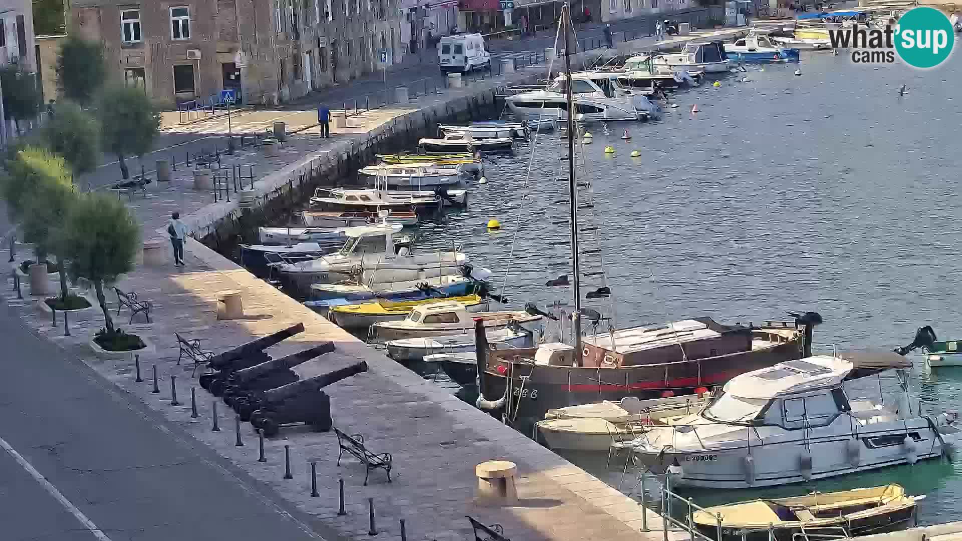 Senj Spletna kamera – pogled na obalo Senja