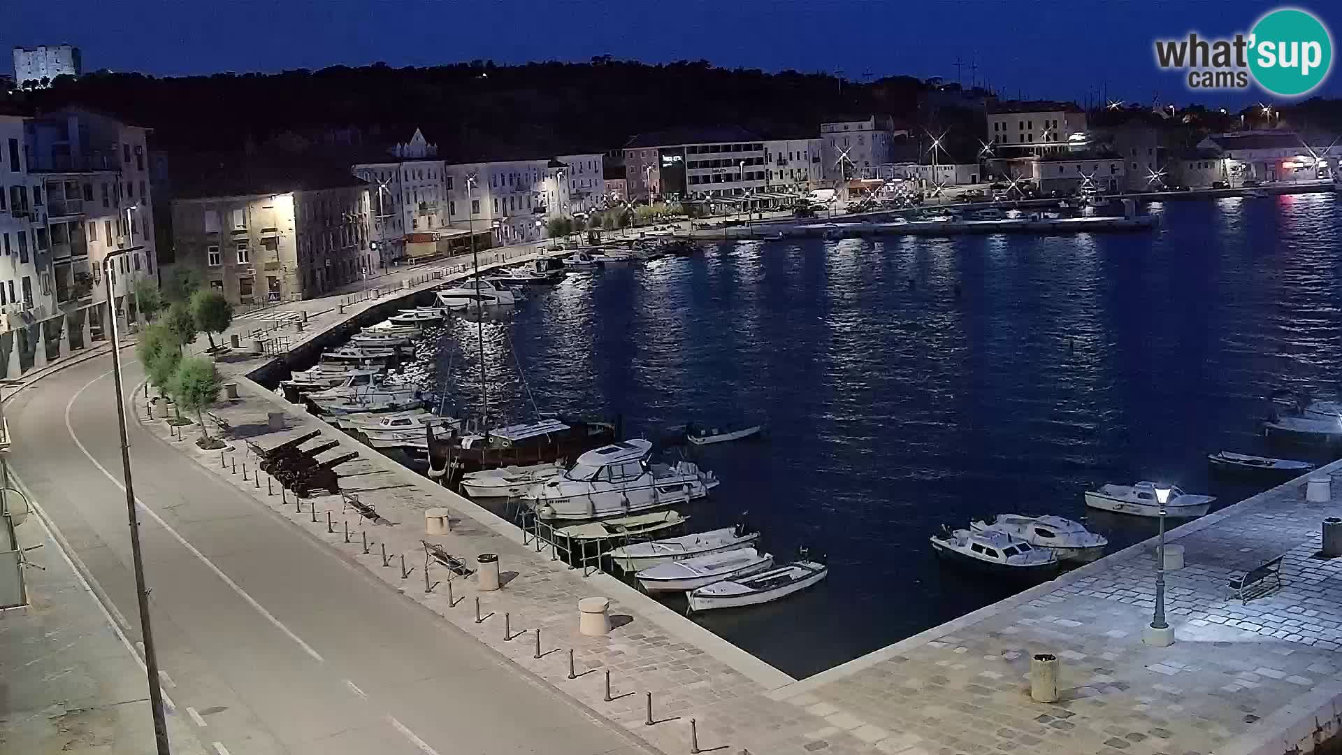 Senj camera en vivo – Vista panorámica de Senj riva
