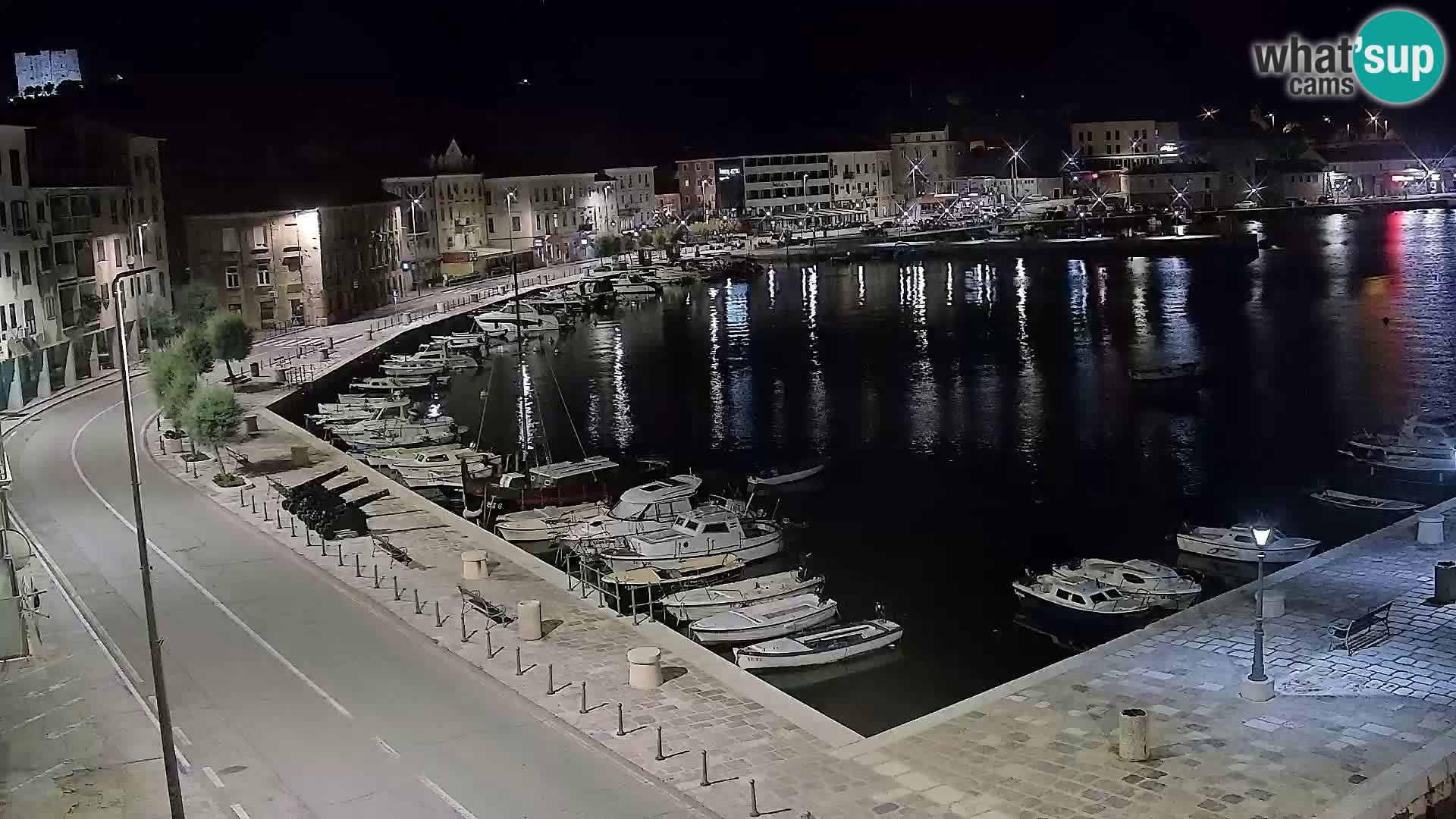 Senj Webcam – Panoramic view of Senj riva