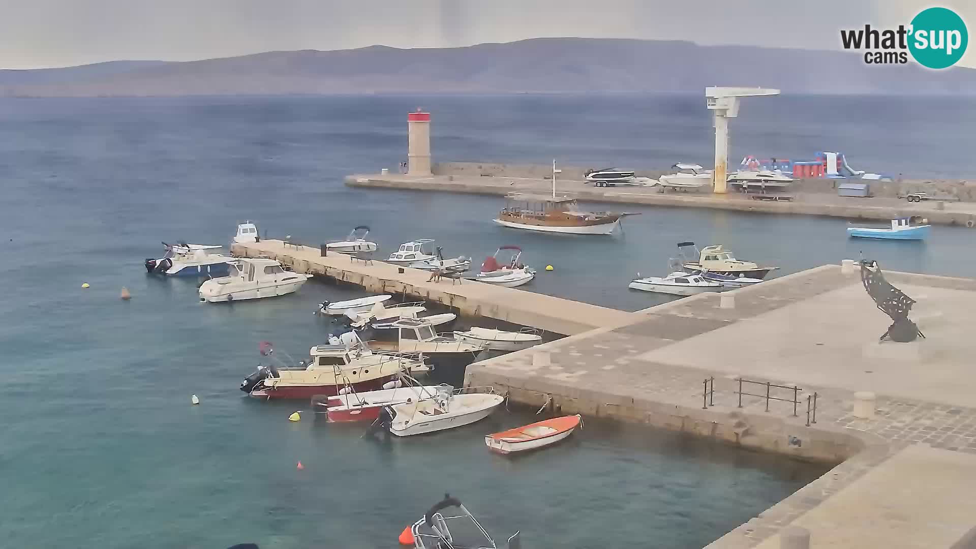 Senj Webcam – Panoramic view of Senj riva