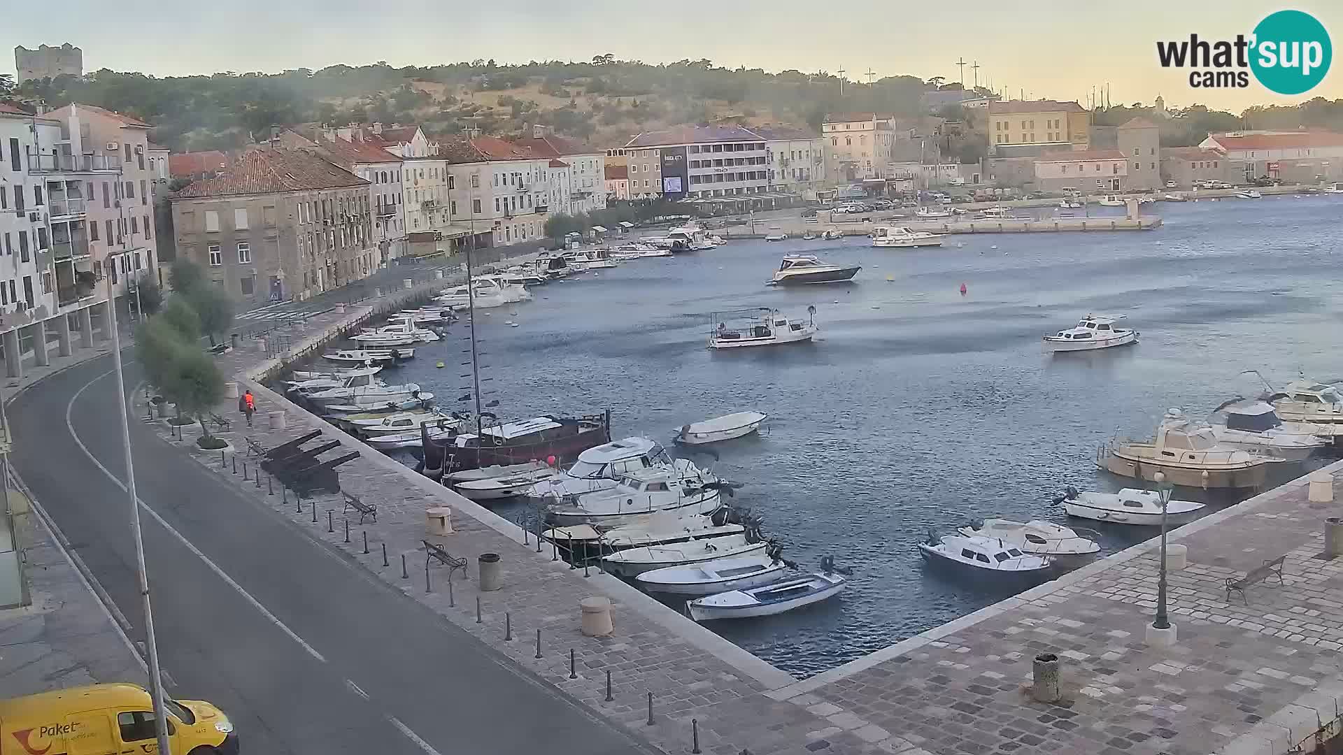 Senj Webcam – Panoramic view of Senj riva