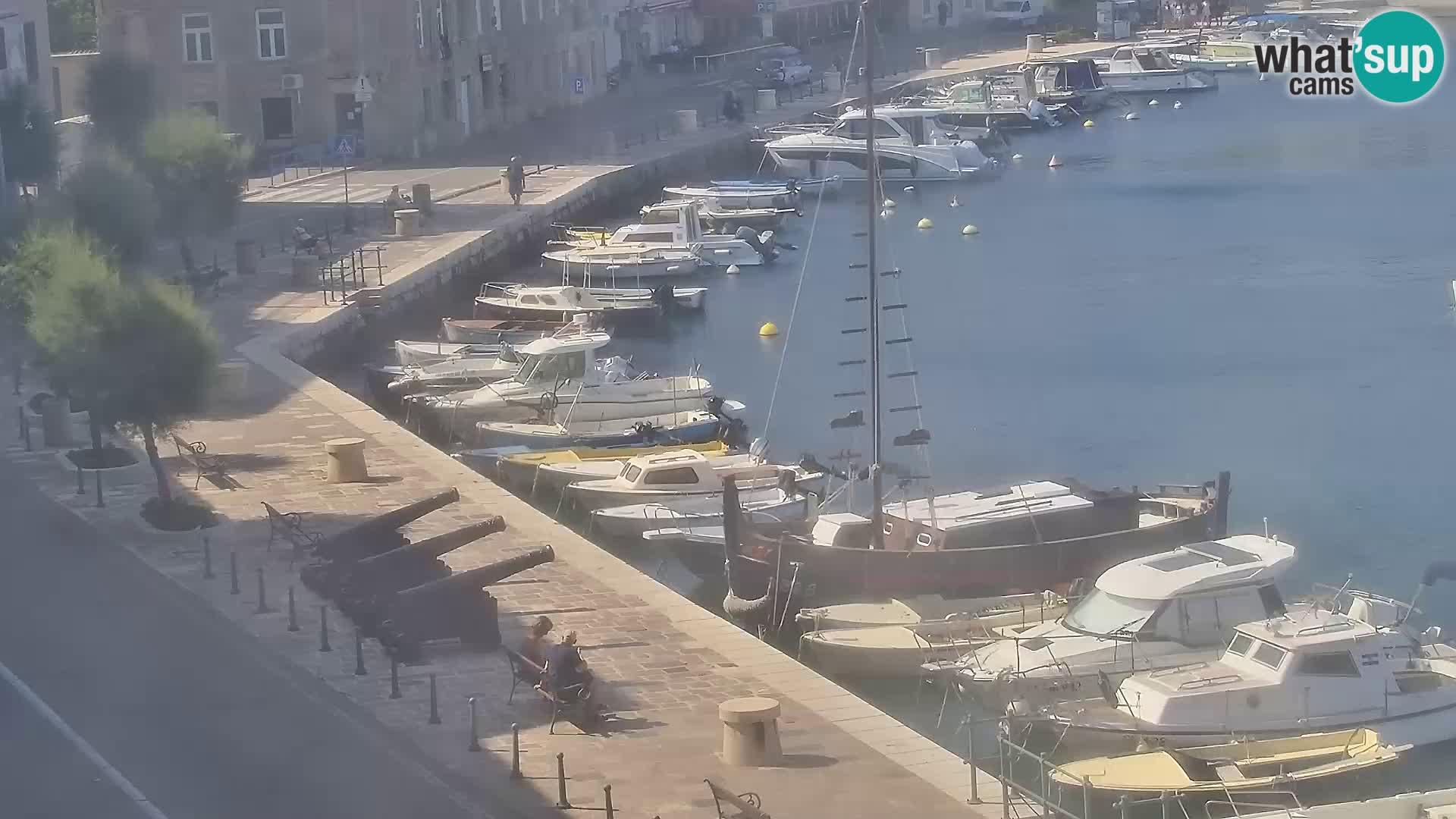 Senj Webcam – Panoramic view of Senj riva