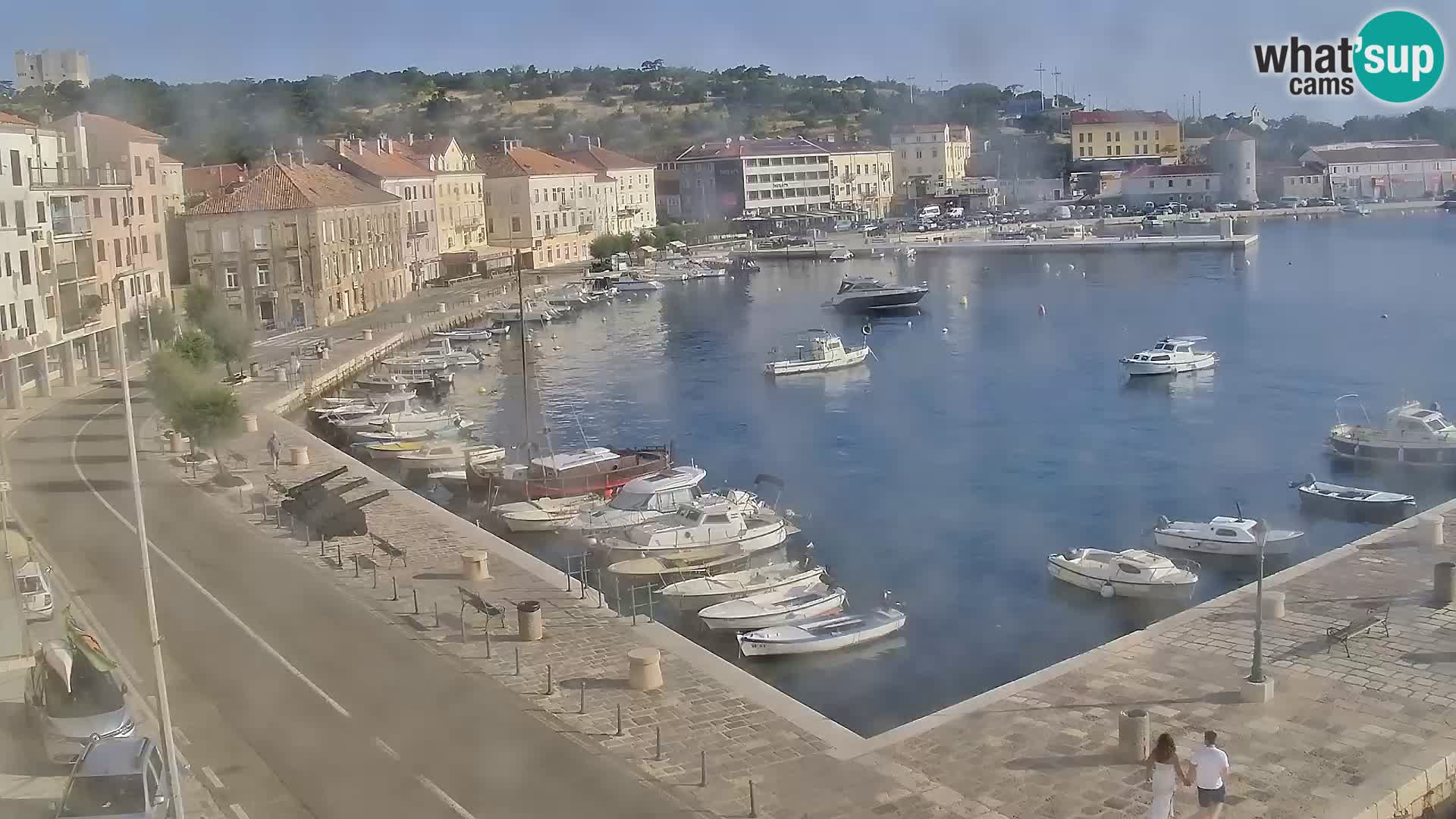 Senj Webcam – Panoramic view of Senj riva