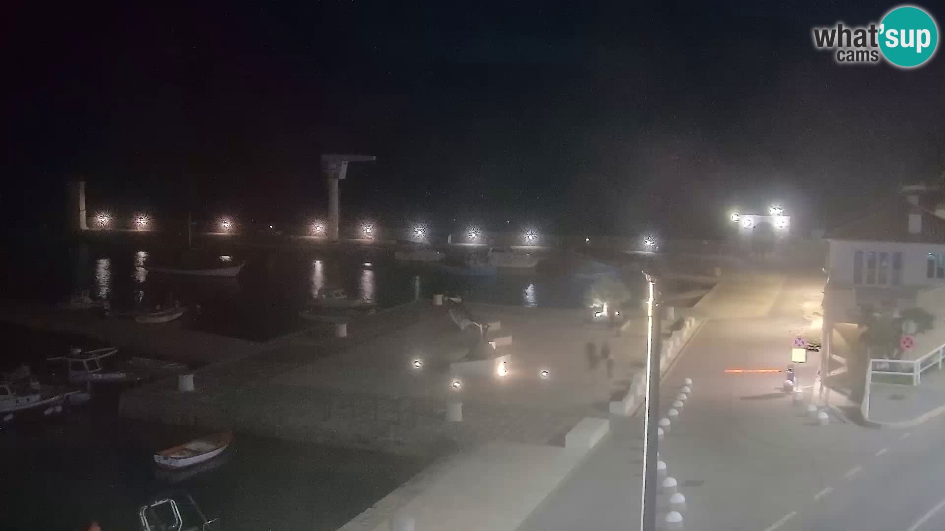 Senj Webcam – Panoramic view of Senj riva