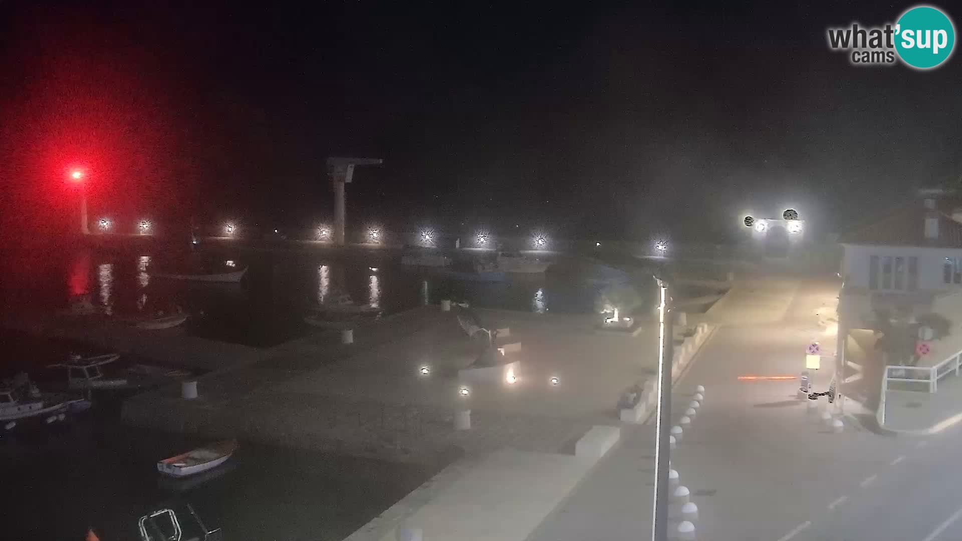 Kamera u živo Senj – Panoramski pogled na senjsku rivu