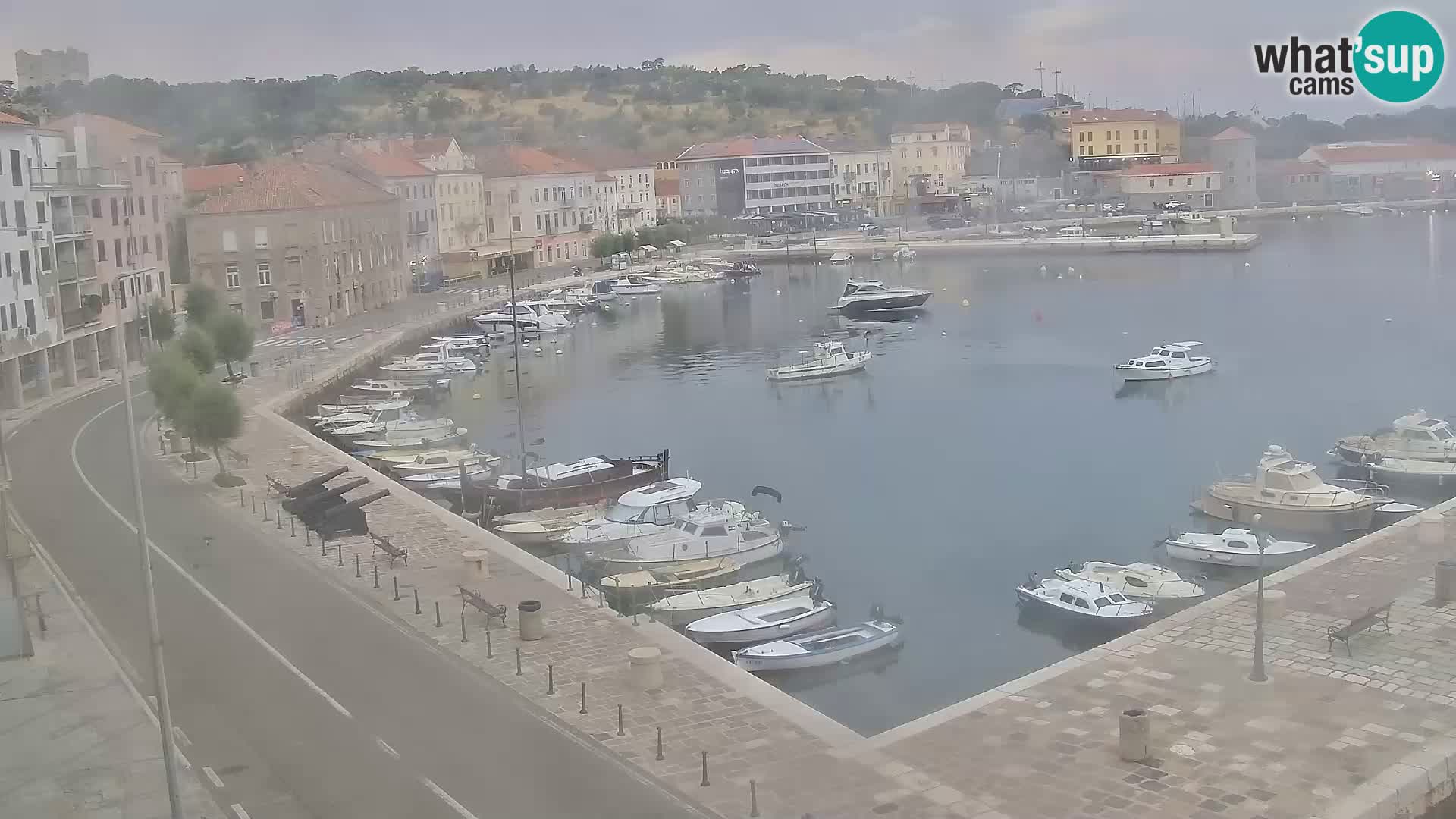 Senj Webcam – Panoramic view of Senj riva