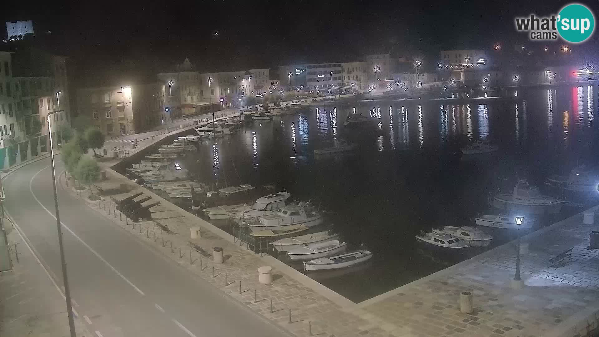 Senj Webcam – Panoramic view of Senj riva