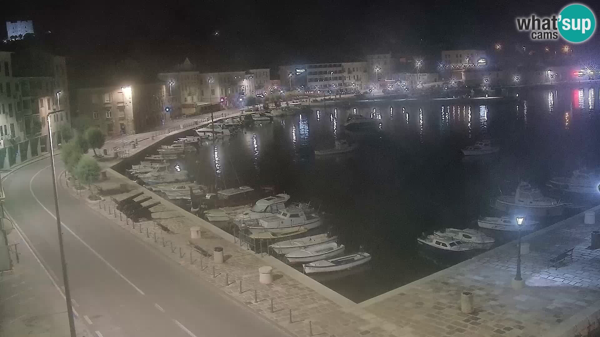 Webcam Segna – Panorama dell’lungomare di Senj