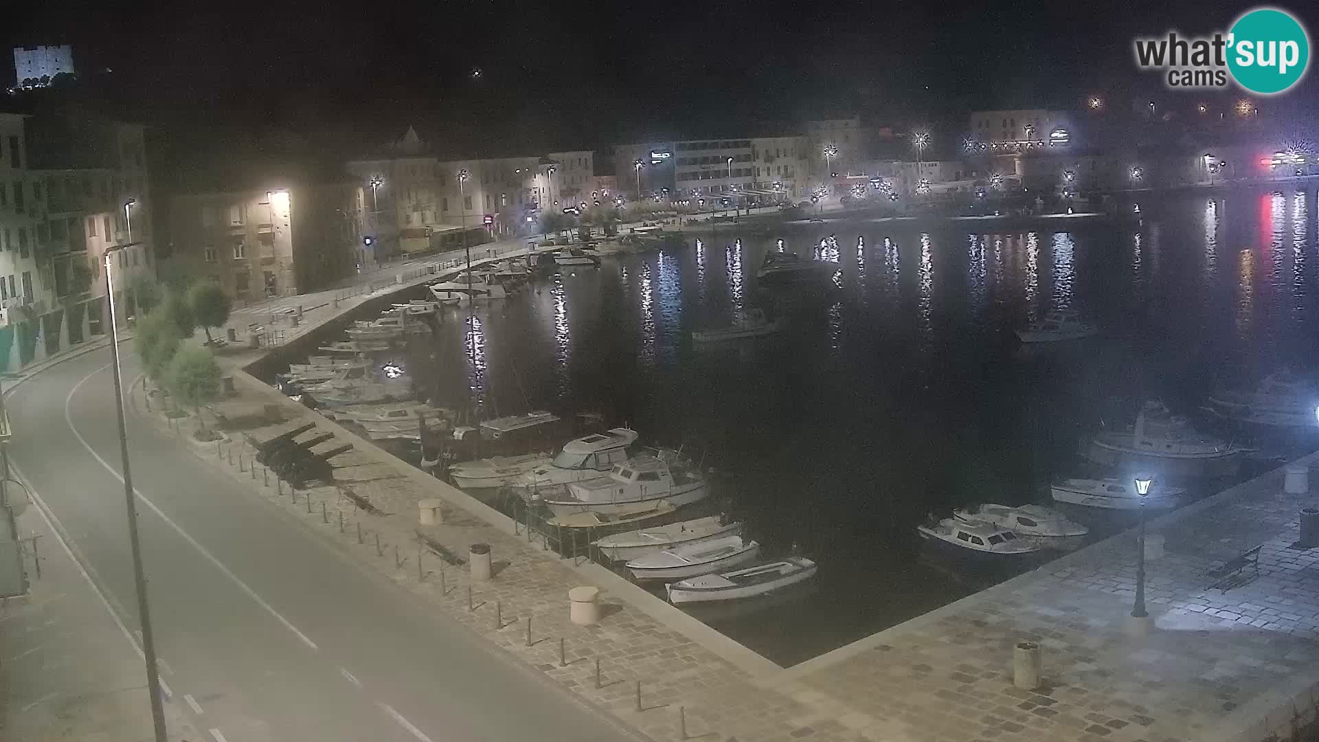 Webcam Segna – Panorama dell’lungomare di Senj