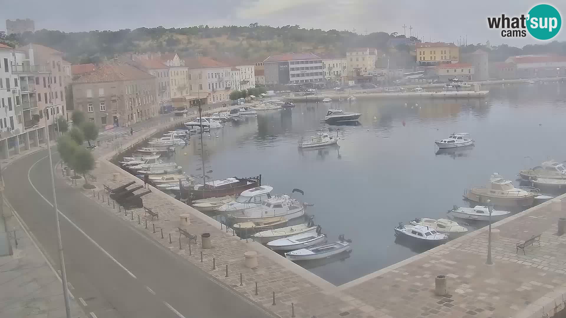 Senj Spletna kamera – pogled na obalo Senja