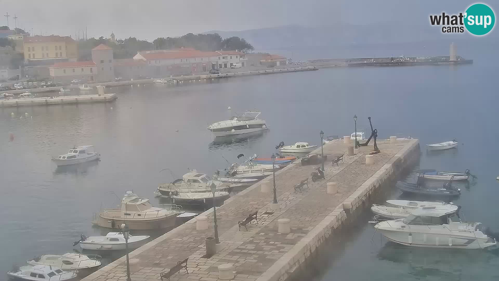Senj Spletna kamera – pogled na obalo Senja