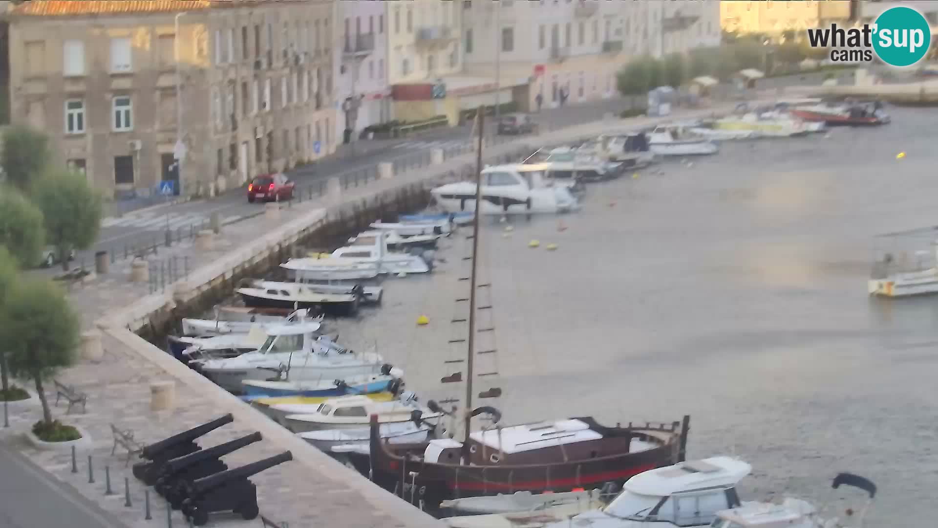 Senj Spletna kamera – pogled na obalo Senja