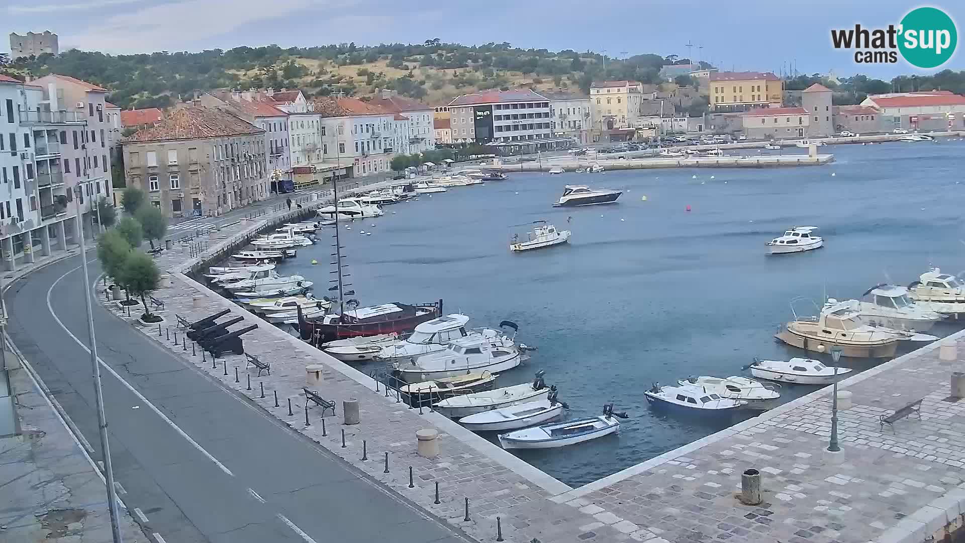 Webcam Segna – Panorama dell’lungomare di Senj
