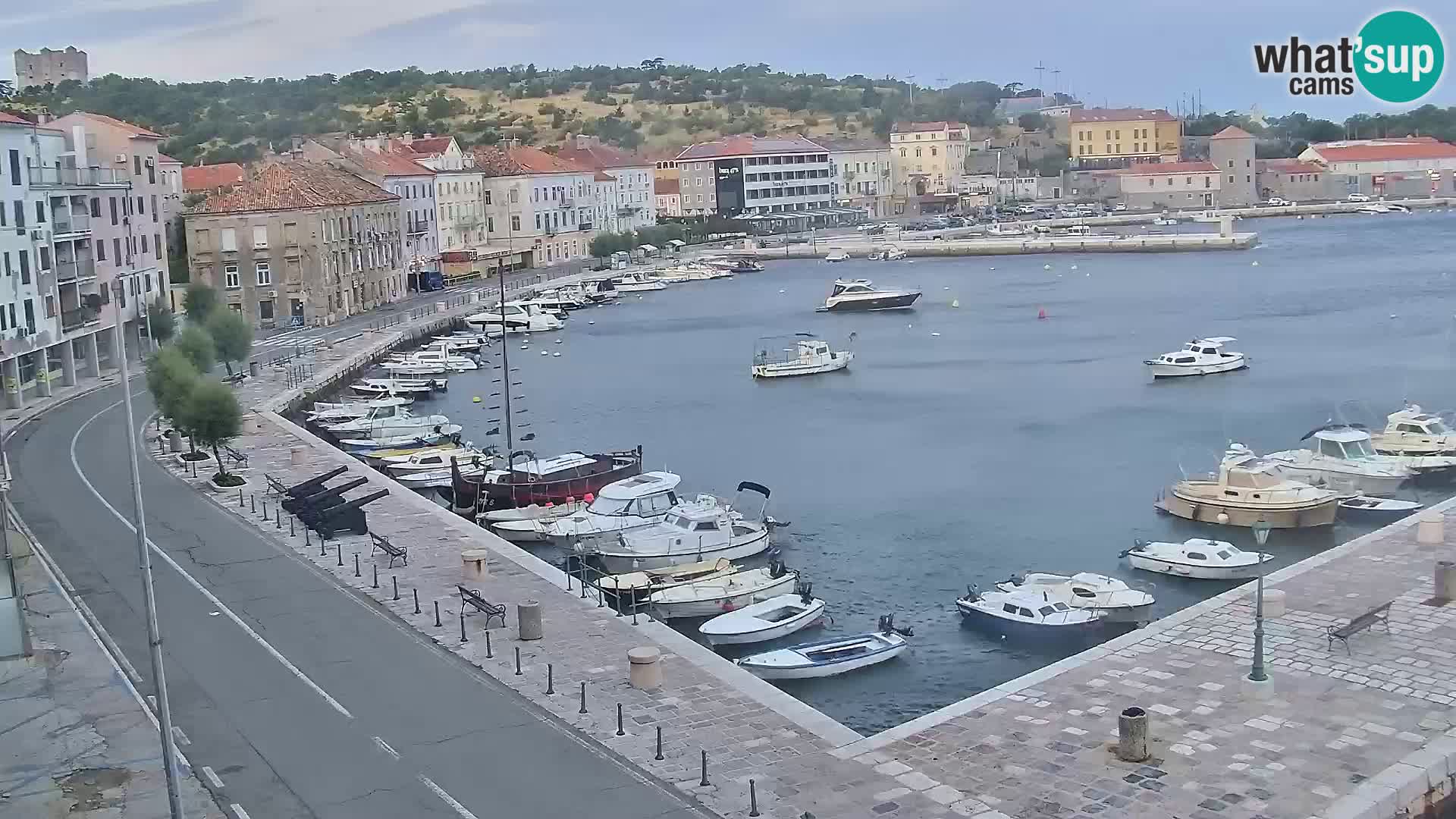 Webcam Segna – Panorama dell’lungomare di Senj